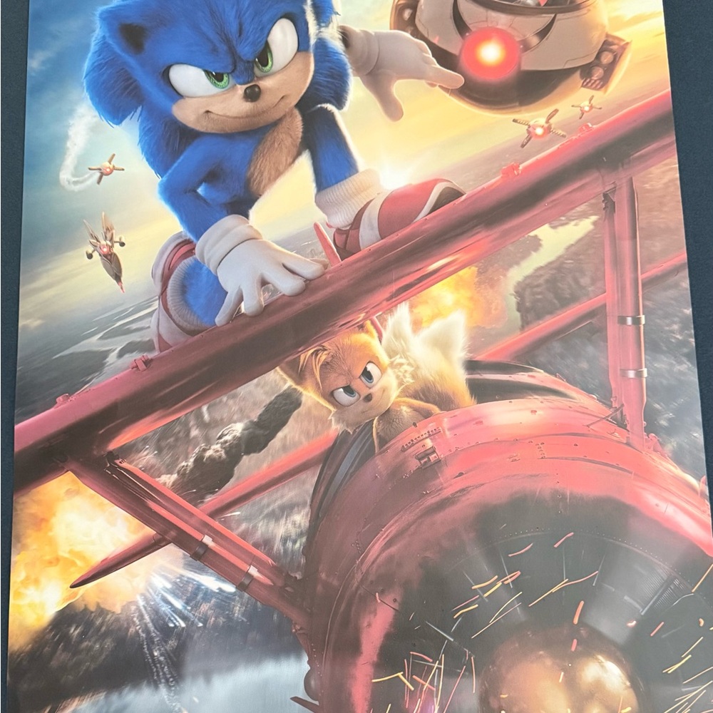 Sonic the Hedgehog Poster with Tails 3 posters